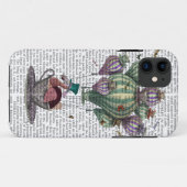 Dodo in Teacup met libellen Case-Mate iPhone Case (Achterkant (horizontaal))