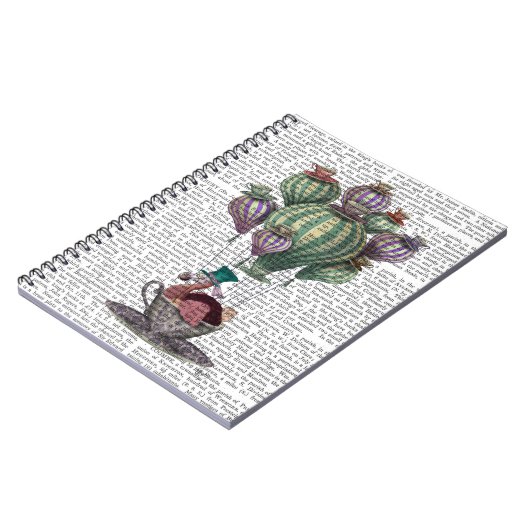 Dodo in Teacup Notitieboek (Linkerzijde)