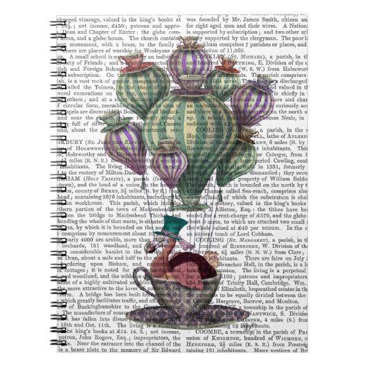 Dodo in Teacup Notitieboek (Voorkant)