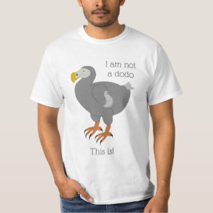 Dodo-ontwerp T-shirt