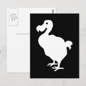 Dodo Silhouette Briefkaart (Voorkant / Achterkant)