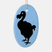 Dodo Silhouette Keramisch Ornament (Rechts)