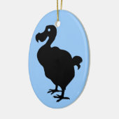 Dodo Silhouette Keramisch Ornament (Links)