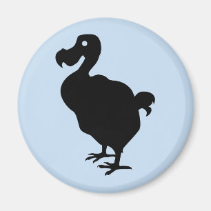 Dodo Silhouette Magneet