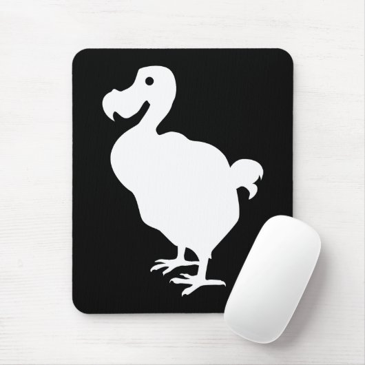 Dodo Silhouette Muismat (Met muis)