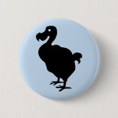 Dodo Silhouette Ronde Button 5,7 Cm (Voorkant)