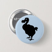Dodo Silhouette Ronde Button 5,7 Cm (Voorkant /achterkant)