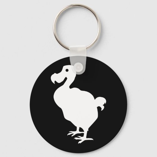 Dodo Silhouette Sleutelhanger (Voorkant)