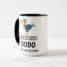 Dodo Special Quottes Two-Tone Coffee Mok