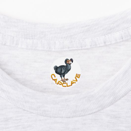 Dodo-Stickers Labels (Aangebracht)