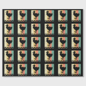 Dodo Vogel Cadeaupapier (Vlak)