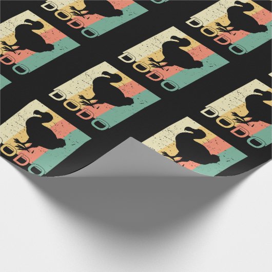 Dodo Vogel Cadeaupapier (Hoek)