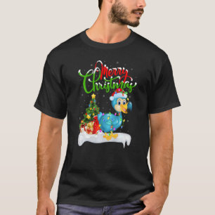 Dodo Vogel Kerst Decoraties Kerstman Dodo Kerstmis T-shirt