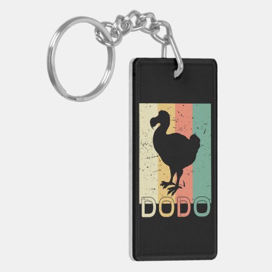 Dodo Vogel Sleutelhanger (Voorkant Links)