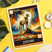 Dodoma, Tanzania |  schilderij Briefkaart