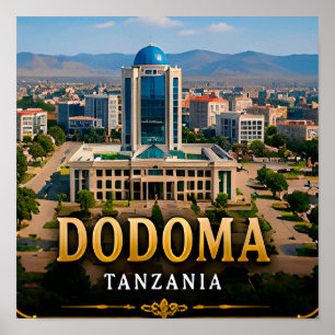 Dodoma-wijngaarden en het hart van Tanzania Poster