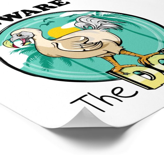 Dodovogel Poster (Hoek)