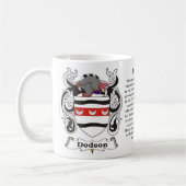 Dodson Family Coat of Arms Mok (Links)