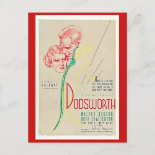 Dodsworth (1935) Movie, Motion Afbeelding,  Briefkaart