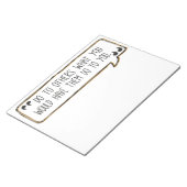 Doe aan anderen Notitieblok van de Gouden Regel (Schuin)