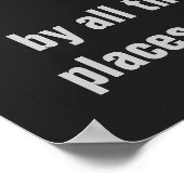 Doe al goed u Citaat kunt Motivatie Poster (Hoek)