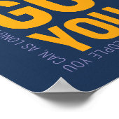 Doe al het goede dat je kunt, John Wesley Quote Poster (Hoek)