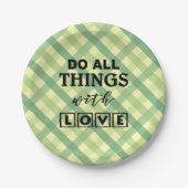 DOE ALLE DINGEN MET VERLIES! PAPIEREN BORDJE (Voorkant)