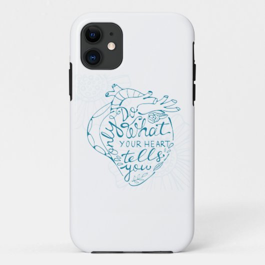 Doe alleen wat je hart je vertelt 2 Case-Mate iPhone case (Achterkant)