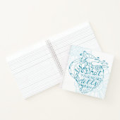 Doe alleen wat je hart je vertelt notitieboek (Binnen)