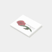 Doe alles in de Bijbel Verse en Roos Post-it® Notes (Schuin)