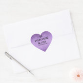 Doe alles in liefde hart sticker (Envelop)