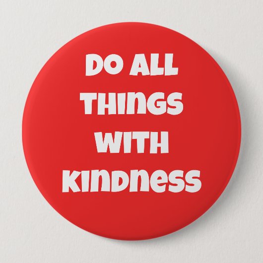 Doe alles met Kindness Red Button (Voorkant)
