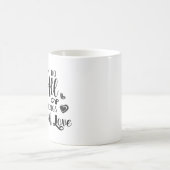 Doe alles met liefde koffiemok (Center)