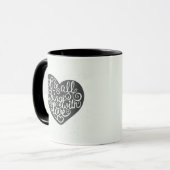Doe alles met liefde mok (Voorkant links)