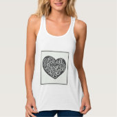 Doe alles met liefde tanktop (Voorkant)