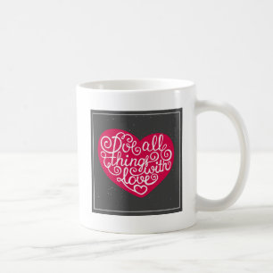 Doe alles met Love Red Koffiemok