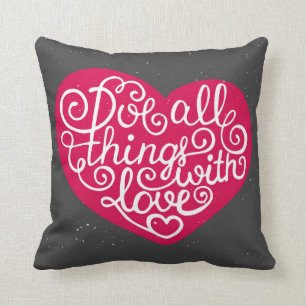 Doe alles met Love Red Kussen