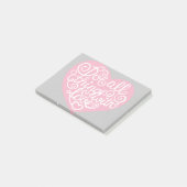 Doe alles met Love Red Post-it® Notes (Schuin)