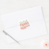 Doe alles met vriendelijkheid Sticker (Envelop)
