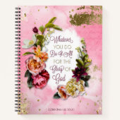 Doe alles voor de glorie van God Notitieboek (Voorkant)