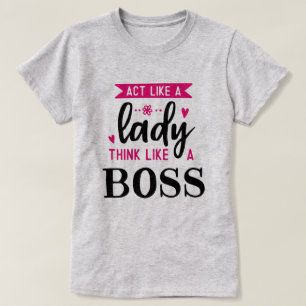 Doe als een advocaat denken als een BOSS T-shirt