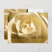 Doe alsjeblieft mee! Invitation Briefkaart Cream R (Voorkant / Achterkant)
