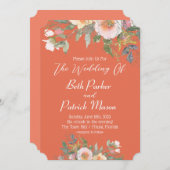 Doe alsjeblieft met ons bloemetje mee met Oranje b Kaart (Voorkant / Achterkant)