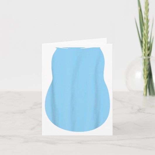 Doe alsof Alien Dog Costume Halloween Blue Alien D Kaart (Voorkant)