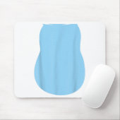 Doe alsof Alien Dog Costume Halloween Blue Alien D Muismat (Met muis)