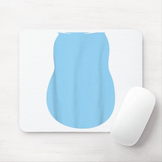 Doe alsof Alien Dog Costume Halloween Blue Alien D Muismat (Met muis)