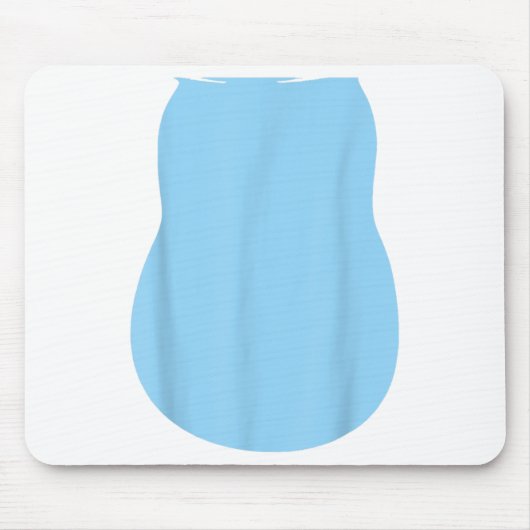 Doe alsof Alien Dog Costume Halloween Blue Alien D Muismat (Voorkant)