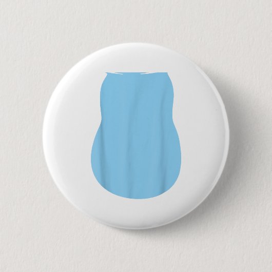 Doe alsof Alien Dog Costume Halloween Blue Alien D Ronde Button 5,7 Cm (Voorkant)
