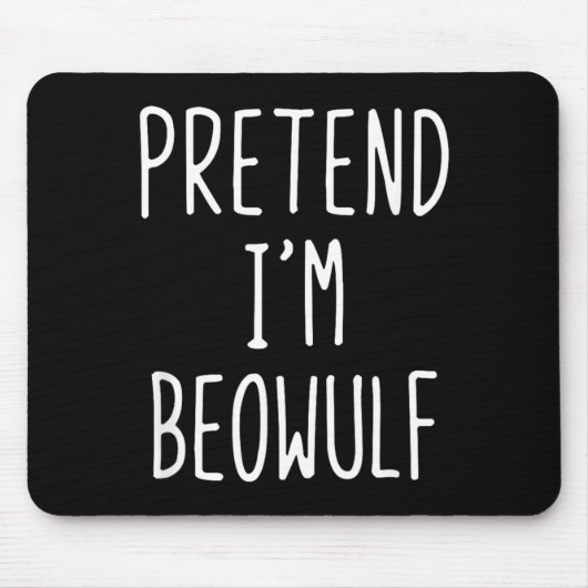 Doe alsof Beowulf Kostuum Halloween Grappig Lui Ki Muismat (Voorkant)