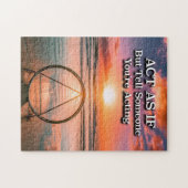 Doe alsof de herstelslogan Sunrise is Legpuzzel (Horizontaal)